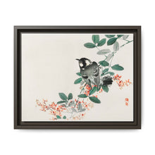 Black-capped chickadee by Kōno Bairei (1844-1895) - NOMADEN ART GALLERY