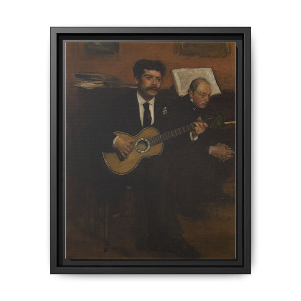 Lorenzo Pagans et Auguste de Gas (1871-1872) by Edgar Degas - NOMADEN ART GALLERY