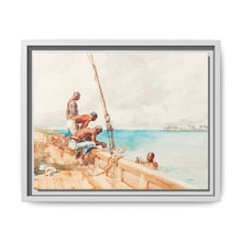 The Conch Divers (1885) by Winslow Homer - NOMADEN ART GALLERY