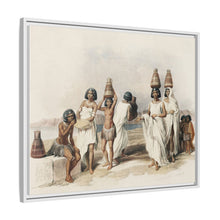 Nubian women at Kortie on the Nile illustration by David Roberts (1796–1864)