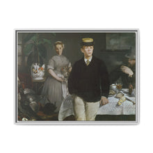 Luncheon in the Studio (1868) by Edouard Manet - NOMADEN ART GALLERY