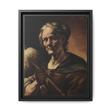 Old Woman with Distaff (ca. 1690 (Baroque)) by Italian - NOMADEN ART GALLERY