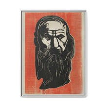 Head of an Old Man with Beard (1902) by Edvard Munch - NOMADEN ART GALLERY