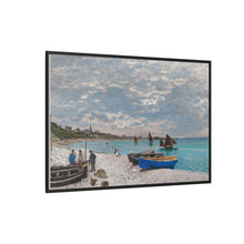 The Beach at Sainte-Adresse (1867) by Claude Monet - NOMADEN ART GALLERY