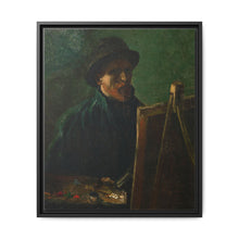 Vincent van Gogh's Self-Portrait with Dark Felt Hat at the Easel (1886) - NOMADEN ART GALLERY