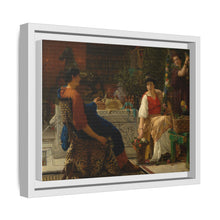 Preparations for the Festivities (The Floral Wreath) (1866) by Sir Lawrence Alma Tadema