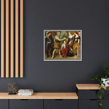 Henri IV Conferring the Regency upon Marie de' Medici (after Rubens) by Eugène Delacroix