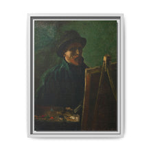 Vincent van Gogh's Self-Portrait with Dark Felt Hat at the Easel (1886) - NOMADEN ART GALLERY