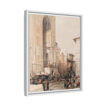 Grand entrance to the Mosque of the Sultan Hassan illustration by David Roberts (1796–1864)