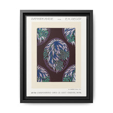 Fruit tree pattern Art Nouveau pochoir print in oriental style. Original from our own 1914 edition of Samarkande - NOMADEN ART GALLERY