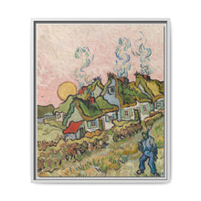 Houses and Figure by Vincent van Gogh - NOMADEN ART GALLERY