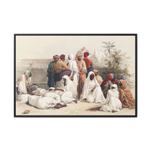 In the slave market at Cairo illustration by David Roberts (1796–1864) - NOMADEN ART GALLERY