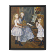 The Daughters of Catulle Mendès, Huguette (1871–1964), Claudine (1876–1937), and Helyonne (1879–1955) (1888) by Pierre-Auguste Renoir - NOMADEN ART GALLERY