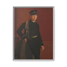 Achille De Gas in the Uniform of a Cadet (1856-1857) by Edgar Degas. - NOMADEN ART GALLERY