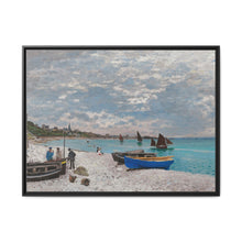 The Beach at Sainte-Adresse (1867) by Claude Monet - NOMADEN ART GALLERY
