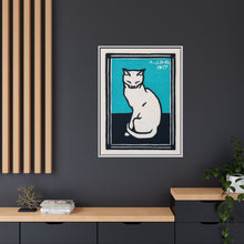 Sitting cat (1917) by Julie de Graag
