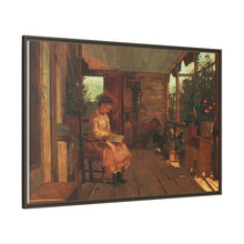 Girl Shelling Peas (ca.1873) by Winslow Homer