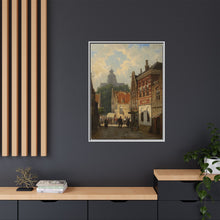 Dutch Street Scene (c. 1850–55) by Cornelis Springer