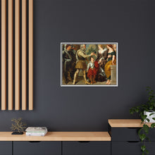 Henri IV Conferring the Regency upon Marie de' Medici (after Rubens) by Eugène Delacroix
