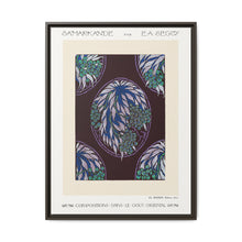 Fruit tree pattern Art Nouveau pochoir print in oriental style. Original from our own 1914 edition of Samarkande - NOMADEN ART GALLERY