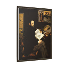 Retrato de Émile Zola (1868) de Edouard Manet 