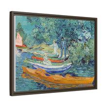 Vincent van Gogh's Bank of the Oise at Auvers (1890) famous painting from the Detroit Institute of Arts. - NOMADEN ART GALLERY