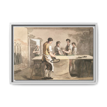 Illustration of the cloth dresser from The Costume of Yorkshire (1814) by George Walker - NOMADEN ART GALLERY