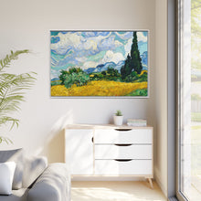 Vincent Van Gogh's Wheat Field with Cypresses (1889). Famous painting, original from the MET Museum - NOMADEN ART GALLERY