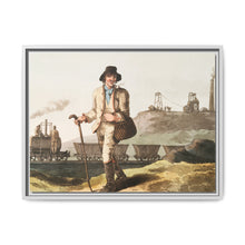 Illustration of the collier from The Costume of Yorkshire (1814) by George Walker - NOMADEN ART GALLERY