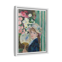 Mujer con abanico (c. 1879) de Pierre Auguste Renoir