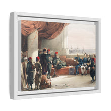 Interview with The Viceroy of Egypt at His palace at Alexandria illustration by David Roberts (1796–1864)