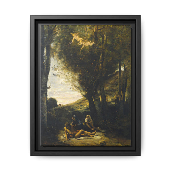 Saint Sebastian Succored by the Holy Women (1874) by Jean Baptiste Camille Corot - NOMADEN ART GALLERY