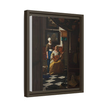 The Love Letter (ca. 1669 –1670) by Johannes Vermeer