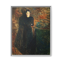 Lady in Black by Edvard Munch - NOMADEN ART GALLERY