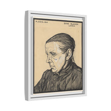 Portret van Dina Klaver (1916) by Julie de Graag