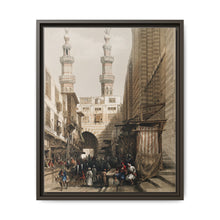 Minarets and grand entrance of the Metwaleys at Cairo illustration by David Roberts (1796–1864) - NOMADEN ART GALLERY