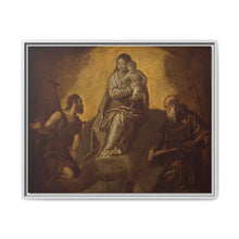 Virgin and Child with Saints John the Baptist and Anthony Abbot by Follower of Paolo Veronese - NOMADEN ART GALLERY