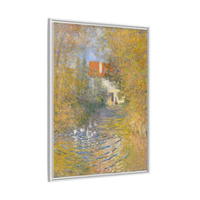 Claude Monet's The Geese (1874) famous painting. Original from the Sterling and Francine Clark Art Institute - NOMADEN ART GALLERY