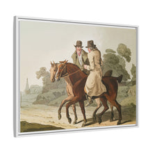 Illustration of farmers from The Costume of Yorkshire (1814) by George Walker