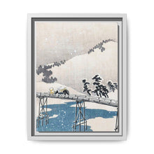 Snowy landscape with Mount Fuji (1900–1910) by Ohara Koson