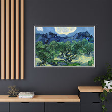 Vincent van Gogh's Olive Trees with the Alpilles in the Background (1889) - NOMADEN ART GALLERY