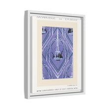 Art Deco fountain pattern pochoir print in oriental style. Original from our own 1914 edition of Samarkande