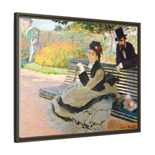 Camille Monet (1847–1879) on a Garden Bench (1873) by Claude Monet - NOMADEN ART GALLERY