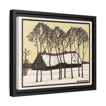 Farm in the snow (1918) by Julie de Graag