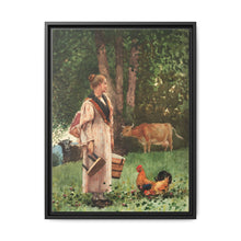 The Milk Maid (1878) by Winslow Homer - NOMADEN ART GALLERY