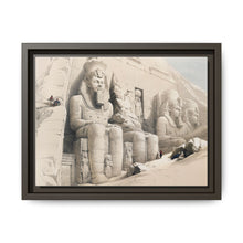 The Great Temple of Aboo Simble Nubia illustration by David Roberts (1796–1864) - NOMADEN ART GALLERY
