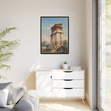 A Temple Ruin in Agrigento (c. 1825) by Carl Wilhelm Götzloff: A Classical Landscape