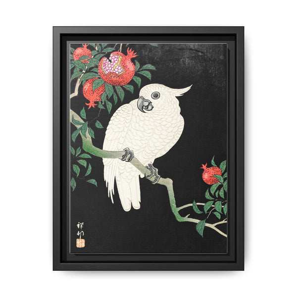 Cockatoo and Pomegranate by Ohara Koson (1877–1945)