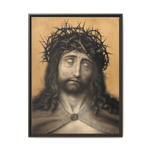 Christ as the Man of Sorrows. Colour lithograph by N.J. Strixner, 1818, after Q. Matsys. - NOMADEN ART GALLERY
