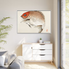 Tai (Red Seabream) fish by Kōno Bairei